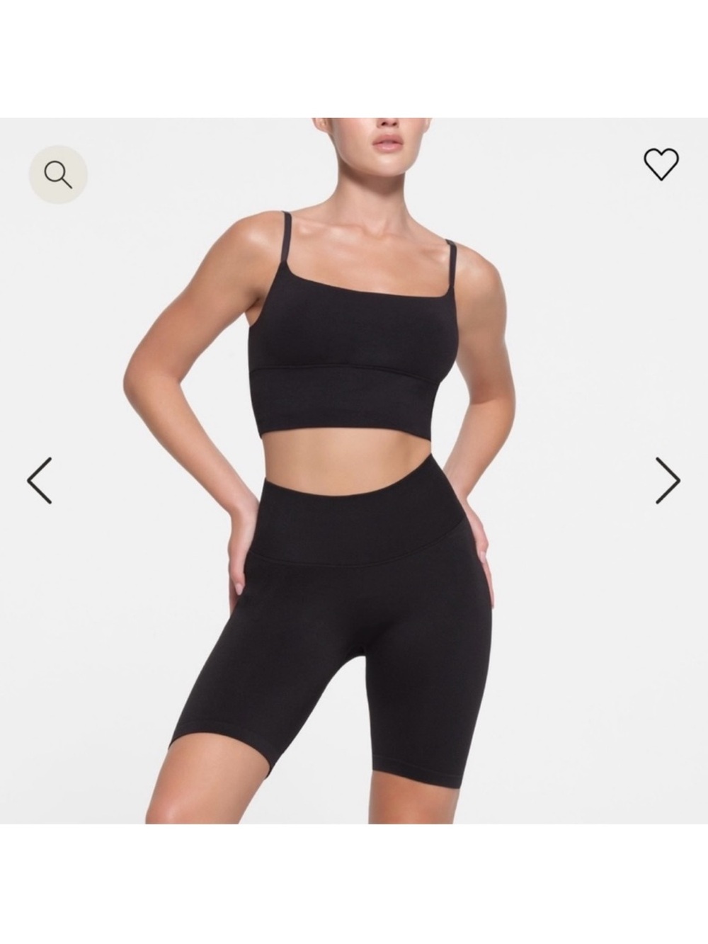 SKIMS CONTOUR NYLON BIKE SHORT SIZE XS Xxs NEW - Picture 5 of 5
